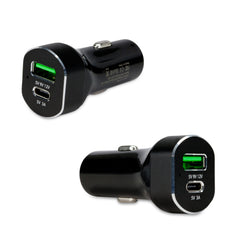 RapidCharge MultiPort Car Charger - Apple iPhone X Car Charger