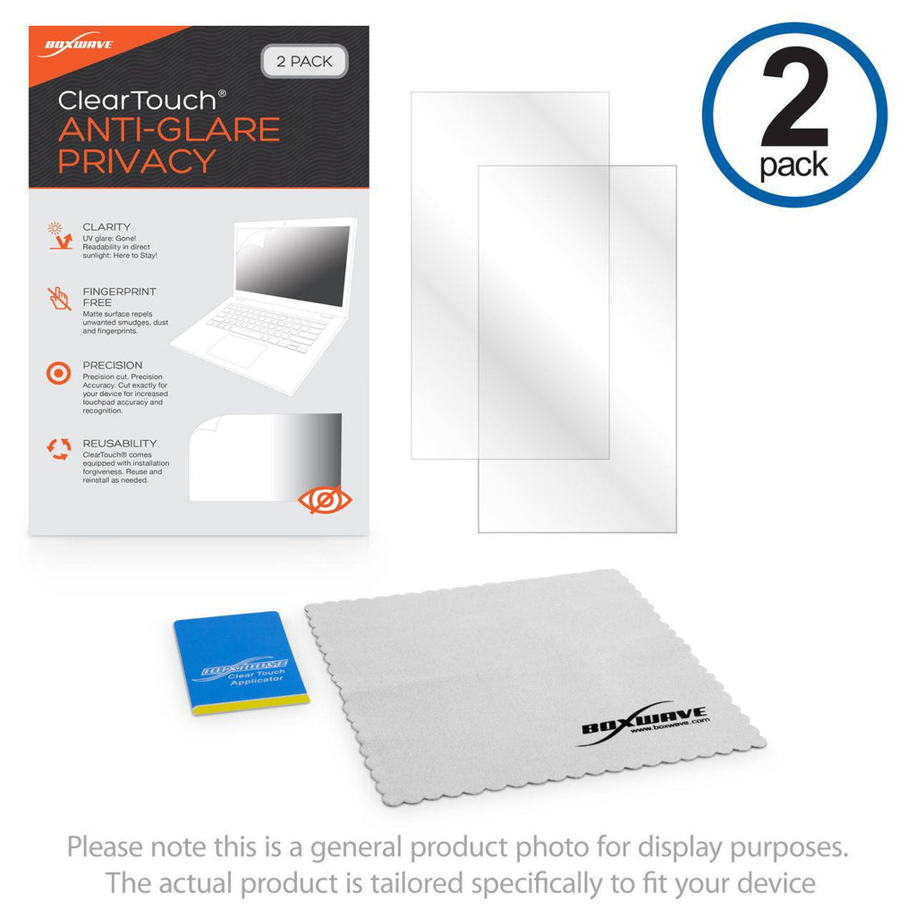 ClearTouch Anti-Glare Privacy (2-Pack) - Weiser SmartCode 10 Contemporary Touchscreen (GED21500 ZW TSCR CNT SMT 15) Screen Protector