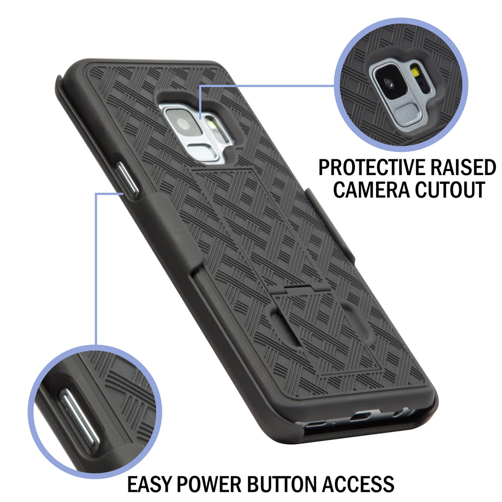 Dual+ Holster Case - Samsung Galaxy S9 Holster