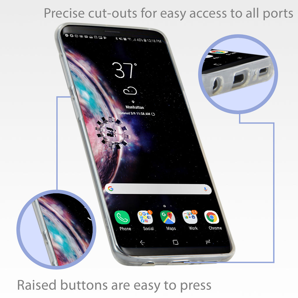Pure Crystal Slip - Samsung Galaxy S9 Case