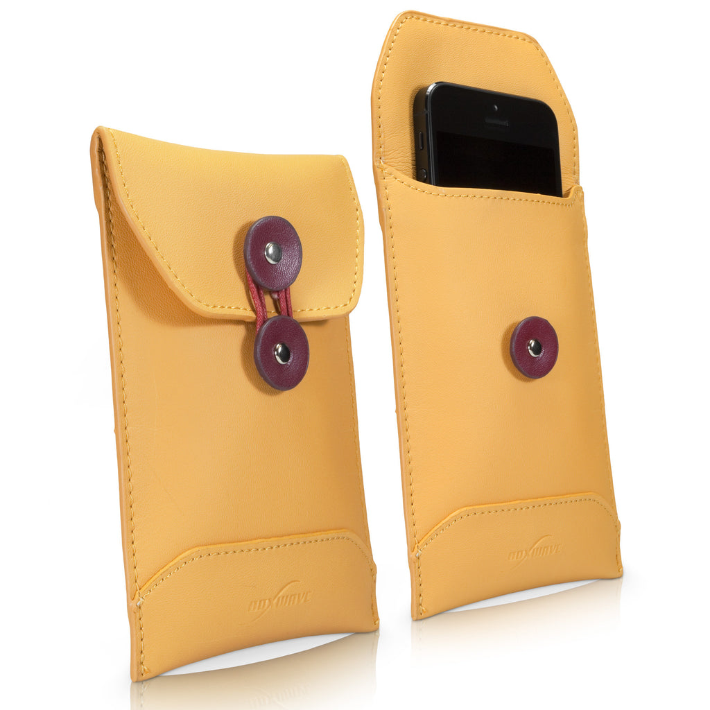 Manila Leather Envelope - Apple iPhone 5s Case