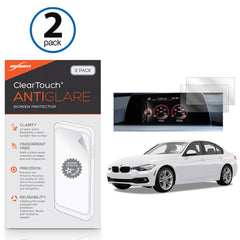 2016 BMW 320i Front Display Panel (6.5in) ClearTouch Anti-Glare (2-Pack)