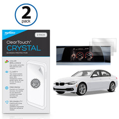 2016 BMW 320i Front Display Panel (6.5in) ClearTouch Crystal (2-Pack)