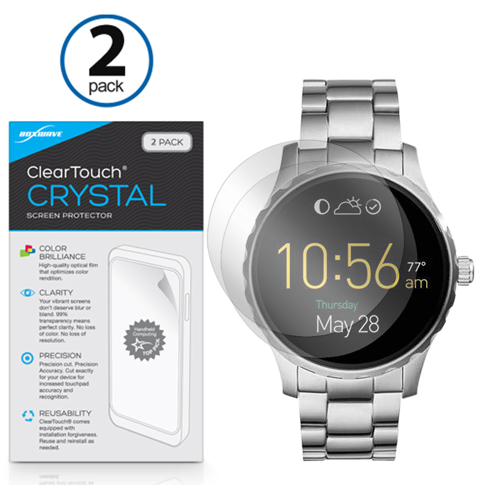 ClearTouch Crystal (2-Pack) - Fossil Q Marshal Screen Protector