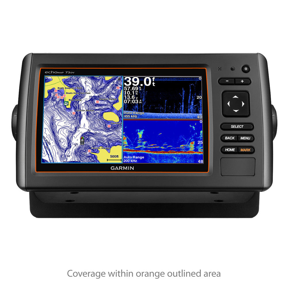 ClearTouch Crystal (2-Pack) - Garmin echoMAP 73dv Screen Protector