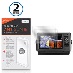 ClearTouch Anti-Glare (2-Pack) - Garmin echoMAP 73sv Screen Protector