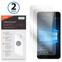 ClearTouch Anti-Glare (2-Pack) - Microsoft Lumia 650 Screen Protector