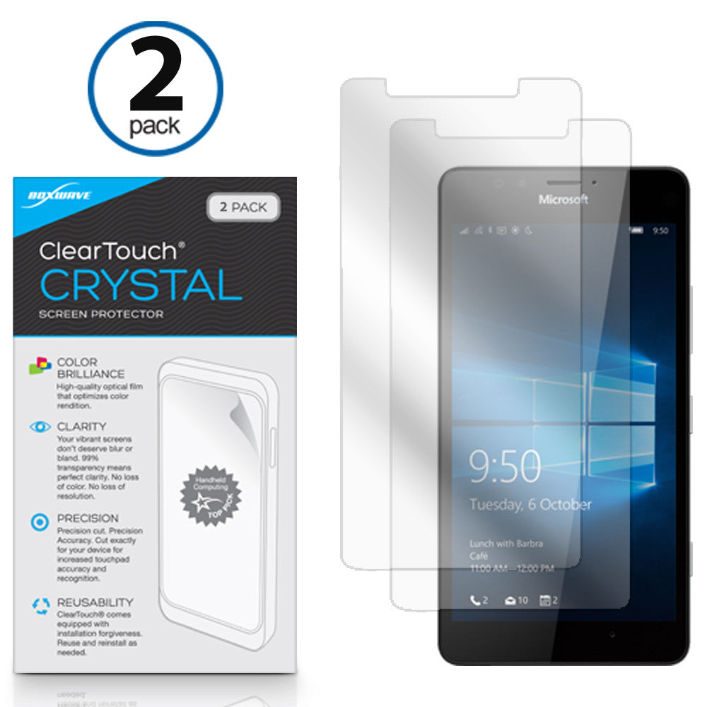 ClearTouch Crystal (2-Pack) - Microsoft Lumia 950 Screen Protector