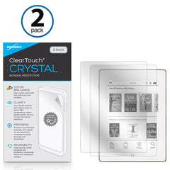 ClearTouch Crystal (2-Pack) - Barnes & Noble Nook GlowLight Plus Screen Protector