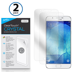 ClearTouch Crystal (2-Pack) - Samsung Galaxy A8 Screen Protector