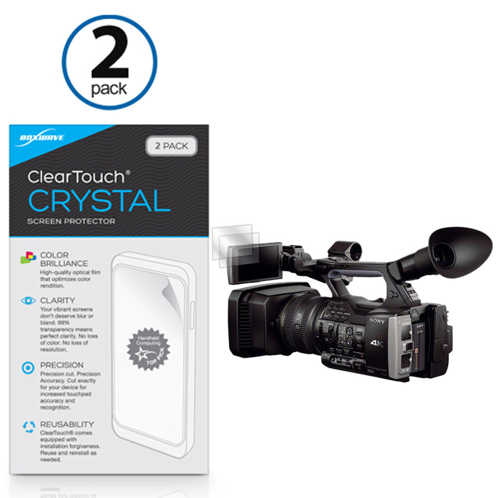 ClearTouch Crystal (2-Pack) - Sony Alpha a6300 Screen Protector