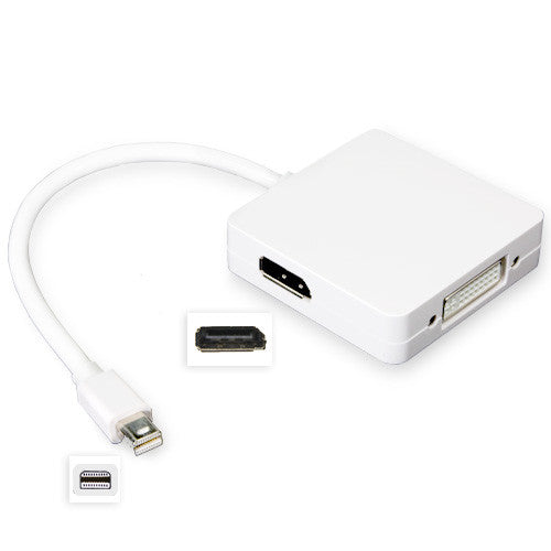 TriConnect Mini DisplayPort Adapter - Apple MacBook Air 13" (2011) Plug Adapter
