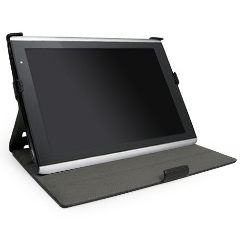 Nero Leather Book Jacket - Acer Iconia Tab A500 Case