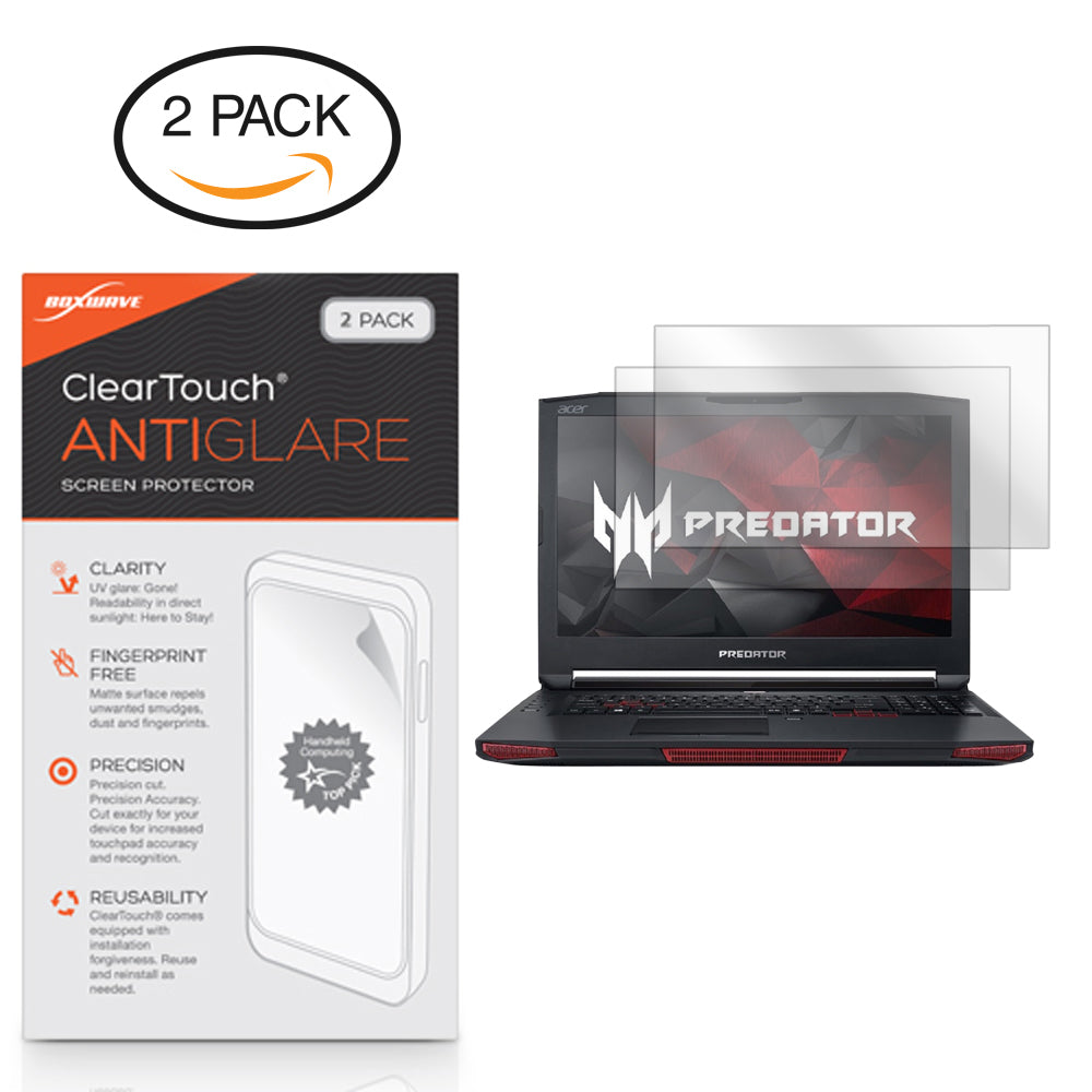 ClearTouch Anti-Glare (2-Pack) - Acer Predator 17 X (GX-792) Screen Protector