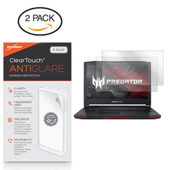 ClearTouch Anti-Glare (2-Pack) - Acer Predator 17 X (GX-792) Screen Protector