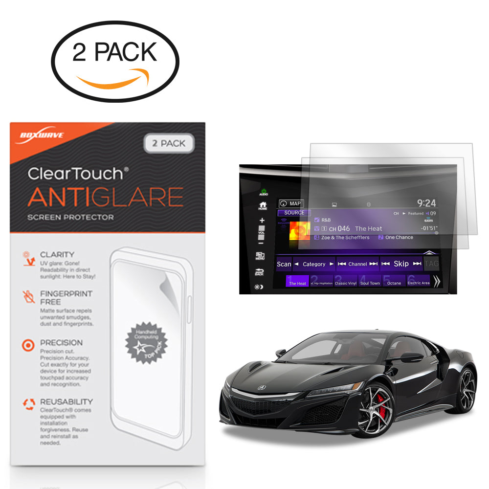 ClearTouch Anti-Glare (2-Pack) - Acura 2017 NSX (7 in) Screen Protector