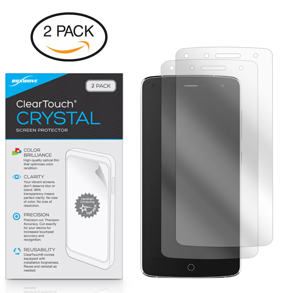 ClearTouch Crystal (2-Pack) - Alcatel Flash (2017) Screen Protector