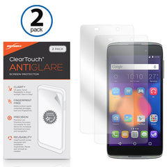 ClearTouch Anti-Glare (2-Pack) - Alcatel OneTouch Idol 3 (4.7) Screen Protector