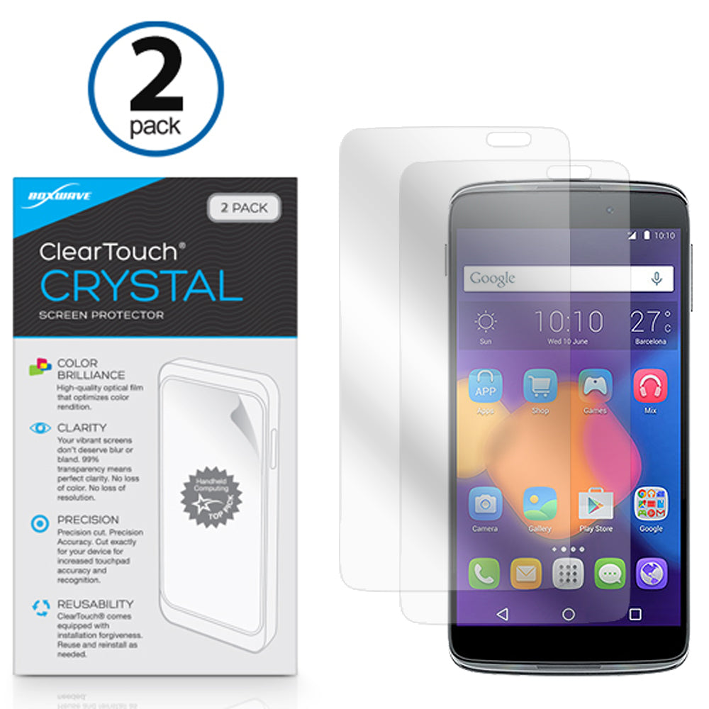 ClearTouch Crystal (2-Pack) - Alcatel OneTouch Idol 3 (5.5) Screen Protector