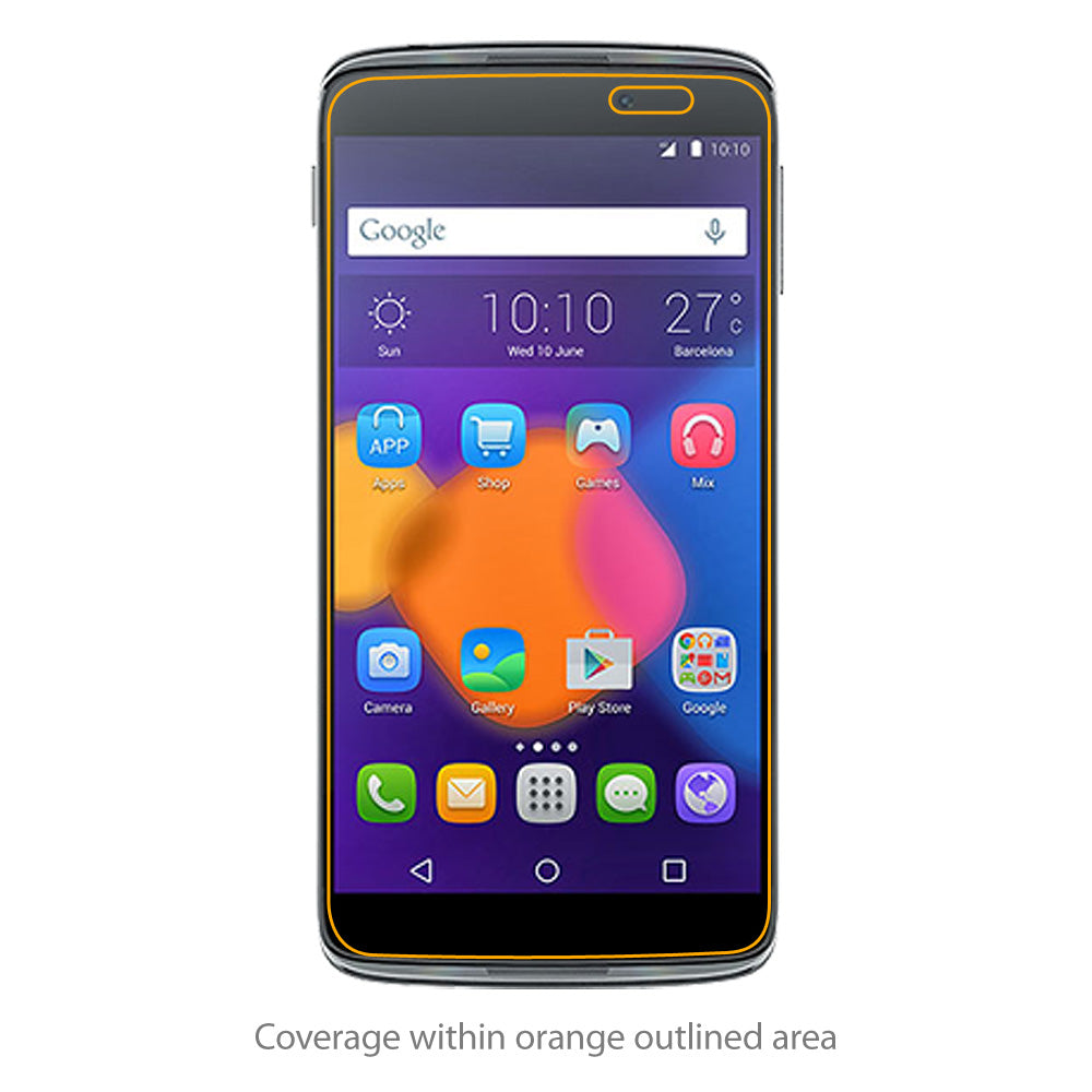 ClearTouch Anti-Glare (2-Pack) - Alcatel OneTouch Idol 3 (5.5) Screen Protector