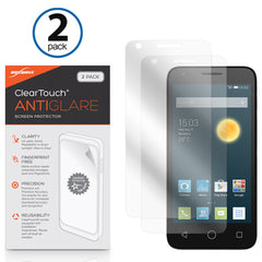 ClearTouch Anti-Glare (2-Pack) - Alcatel PIXI 3 (4.5) 4G Screen Protector