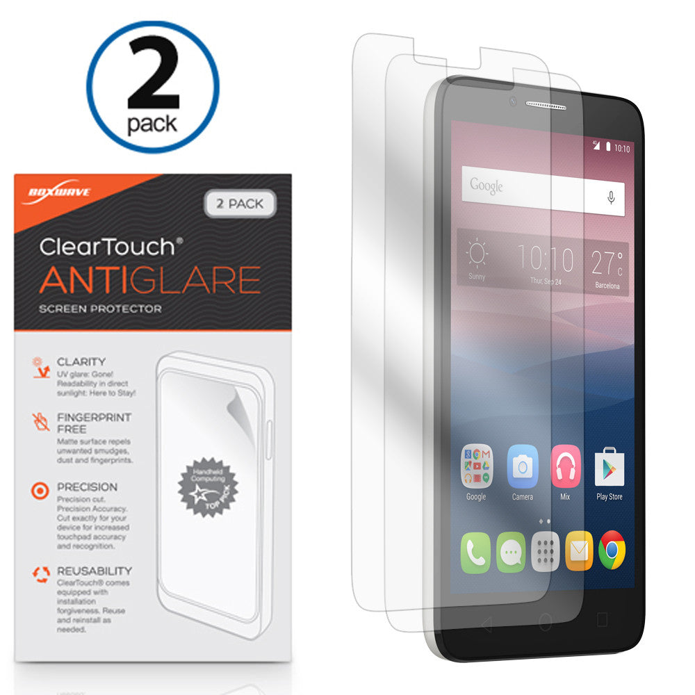 ClearTouch Anti-Glare (2-Pack) - Alcatel oneTouch Pop 3 (5) Screen Protector