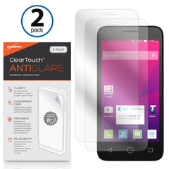 ClearTouch Anti-Glare (2-Pack) - Alcatel PIXI 3 (5) 4G Screen Protector