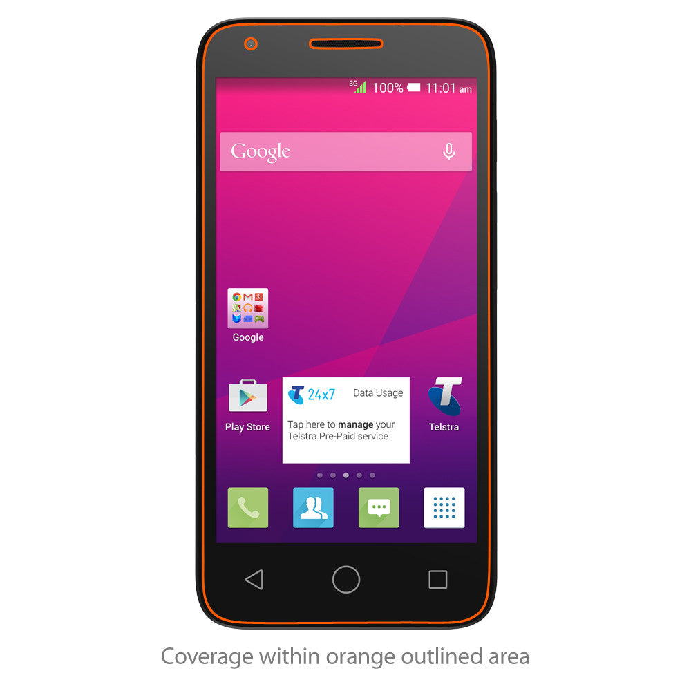 ClearTouch Crystal (2-Pack) - Alcatel PIXI 3 (5) 4G Screen Protector