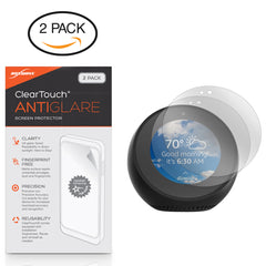 ClearTouch Anti-Glare (2-Pack) - Amazon Echo Spot Screen Protector