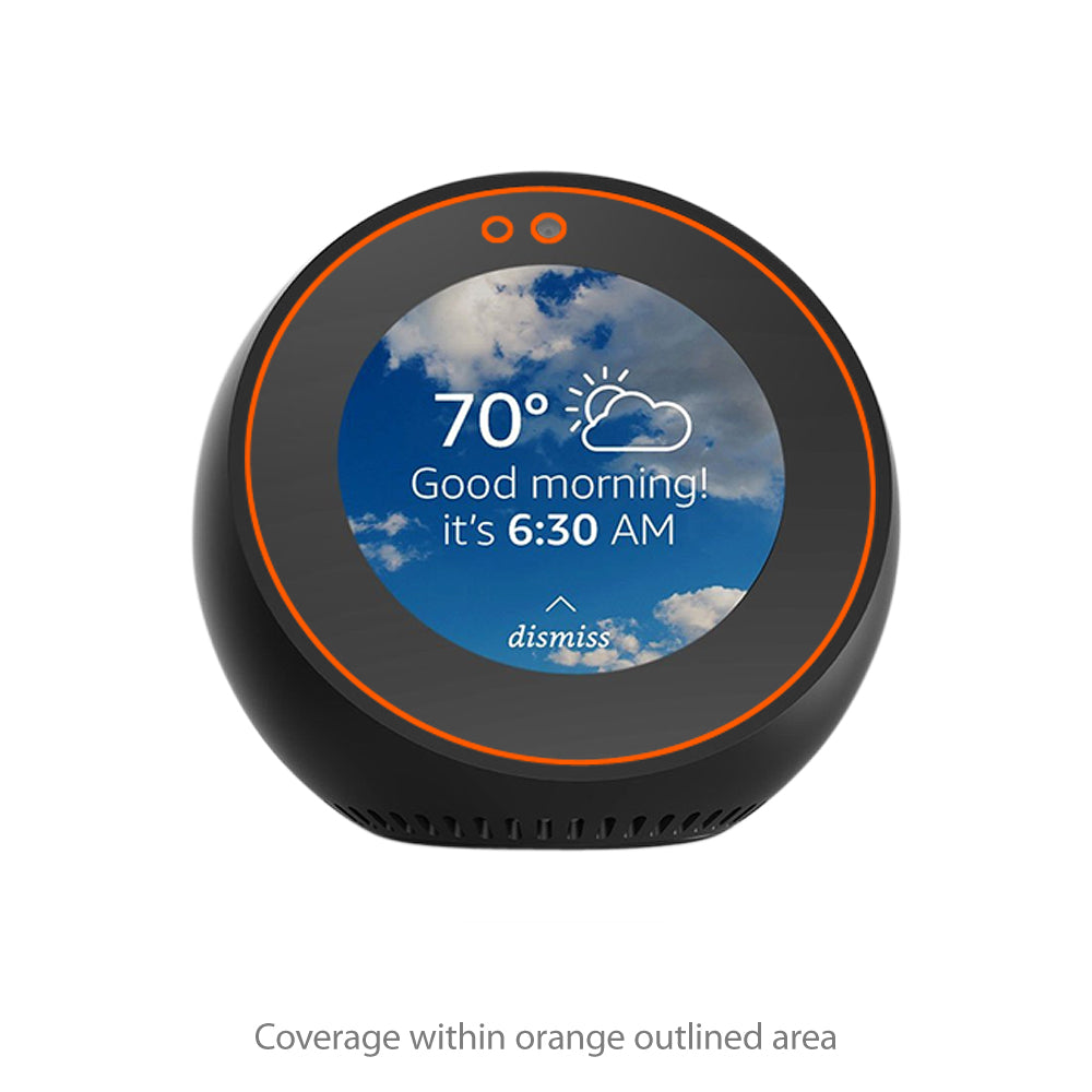 ClearTouch Crystal (2-Pack) - Amazon Echo Spot Screen Protector