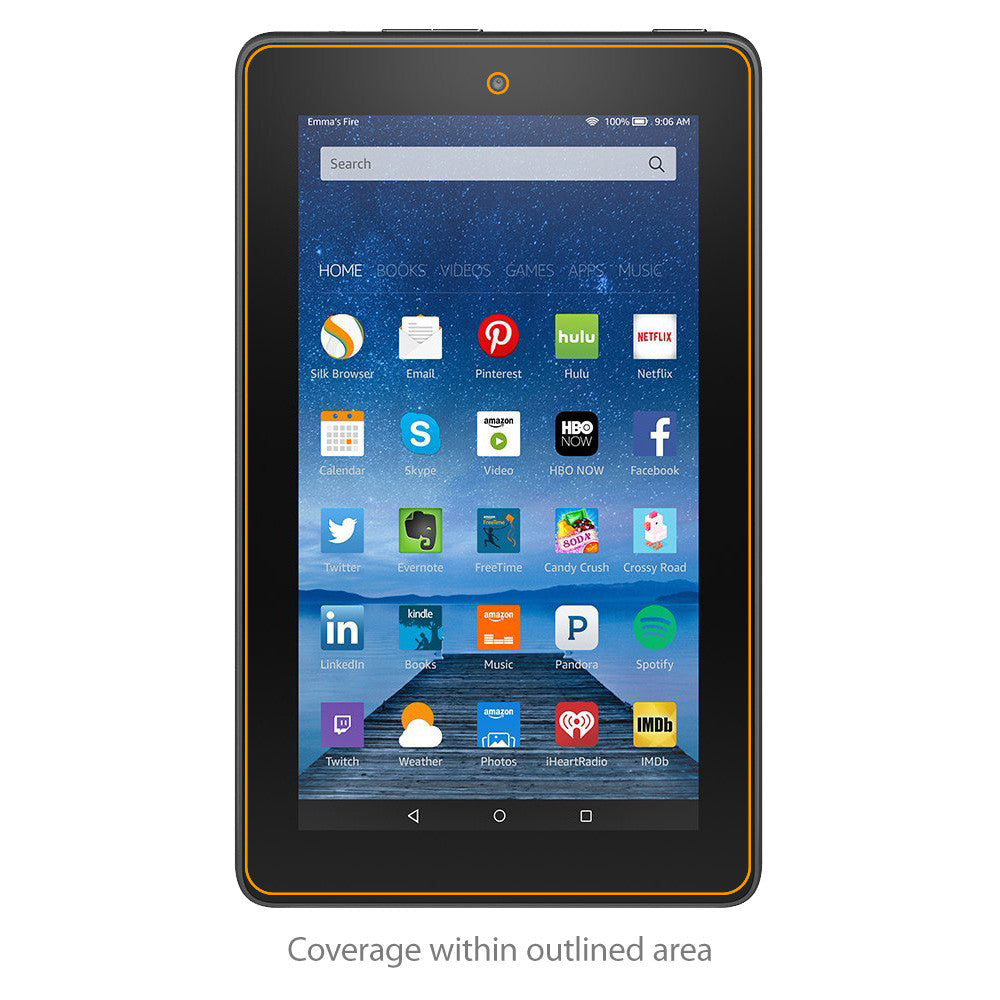 ClearTouch Crystal (2-Pack) - Amazon Fire (2015) Screen Protector