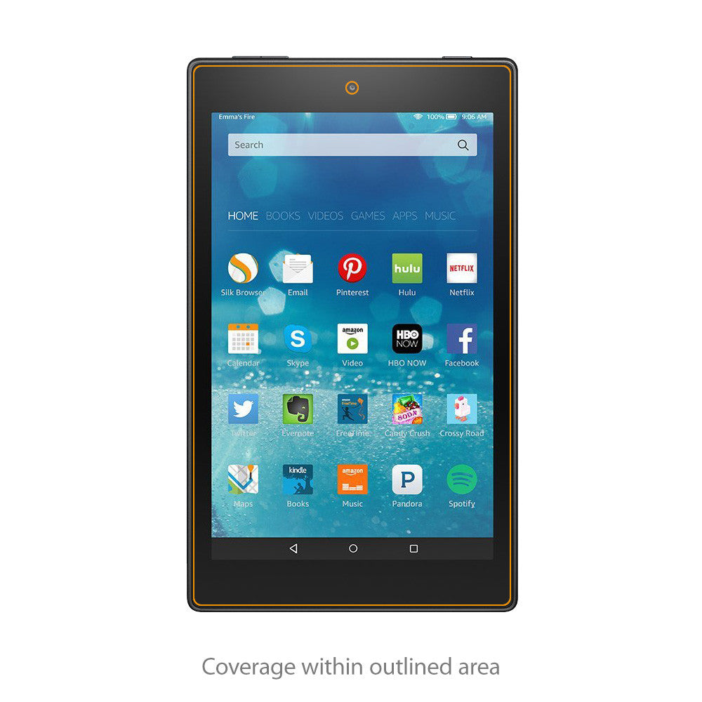 ClearTouch Crystal (2-Pack) - Amazon Fire HD 8 Screen Protector