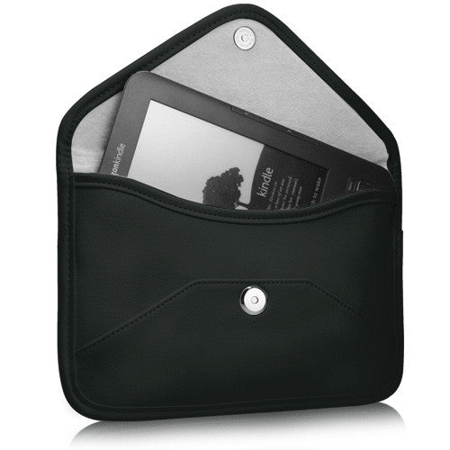 Elite Leather Messenger Pouch - Amazon Kindle Touch 3G Case