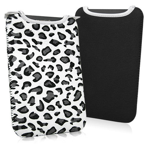 Snow Leopard Plush SlipSuit - Amazon Kindle Keyboard 3G Case