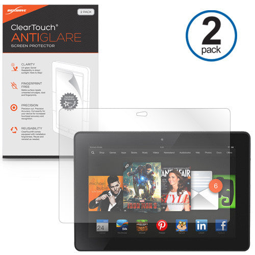 ClearTouch Anti-Glare (2-Pack) - Amazon Kindle Fire HDX 7.0 Screen Protector