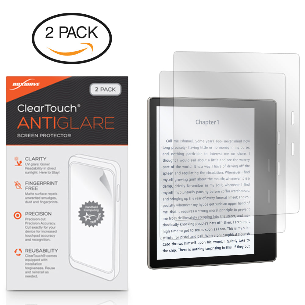 ClearTouch Anti-Glare (2-Pack) - Amazon Kindle Oasis (2017) Screen Protector