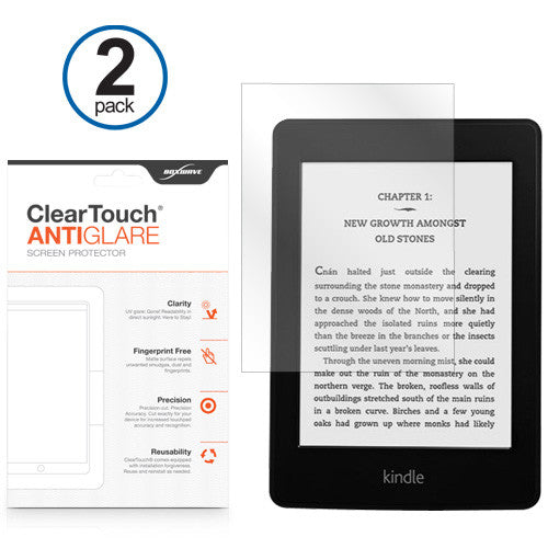 ClearTouch Anti-Glare (2-Pack) - Amazon Kindle Keyboard 3G Screen Protector