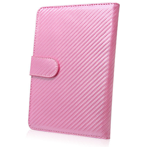 Satin Pink Leather Elite Case - Amazon Kindle Touch 3G Case