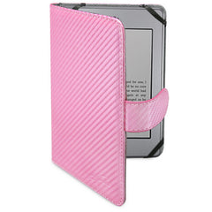 Satin Pink Leather Elite Case - Amazon Kindle Touch 3G Case