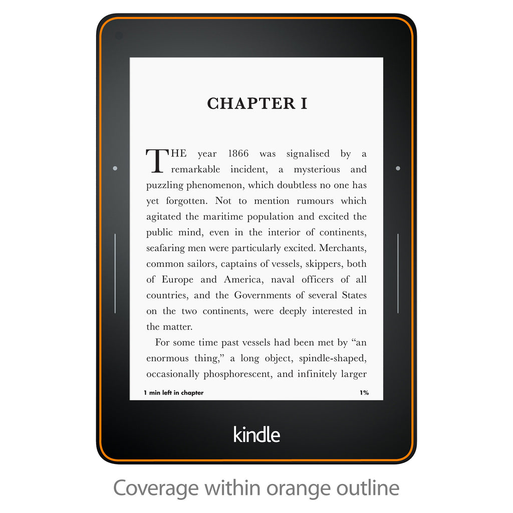 ClearTouch Crystal (2-Pack) - Amazon Kindle Voyage Screen Protector