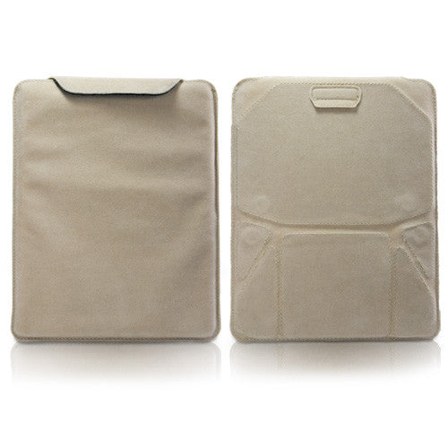 Velvet Pouch iPad 4 Stand