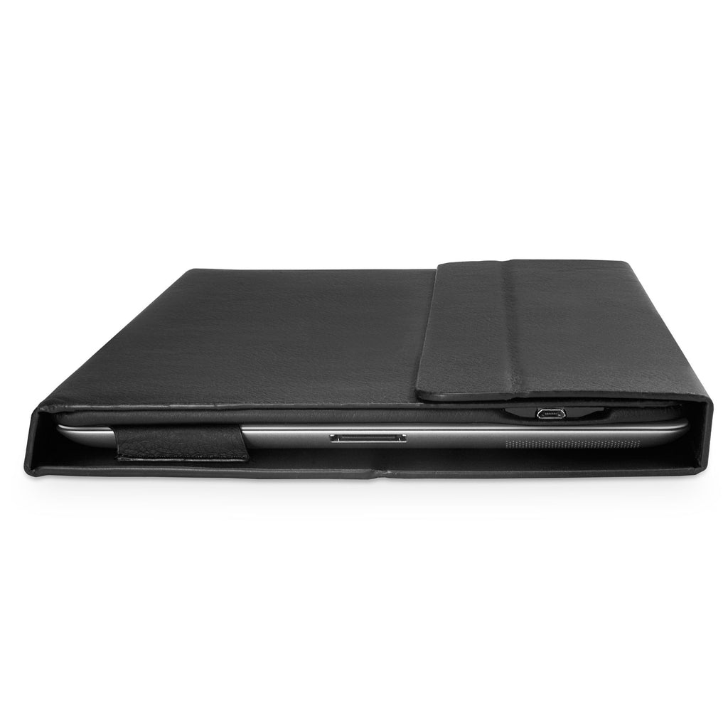 Elite Leather Keyboard Buddy Folio Case - Apple iPad 4 Case