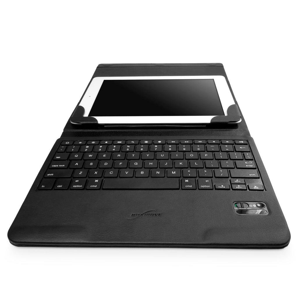 Elite Leather Keyboard Buddy Folio Case - Apple iPad 4 Case