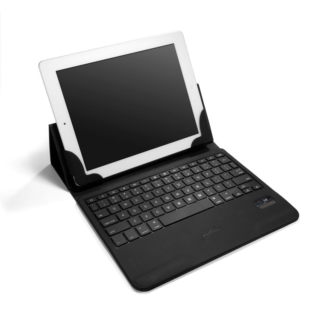 Elite Leather Keyboard Buddy Folio Case - Apple iPad 3 Case