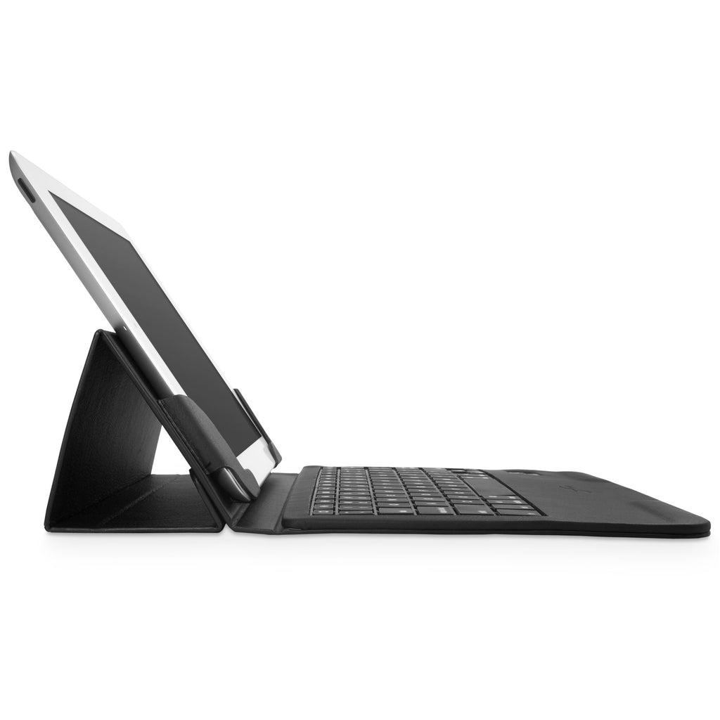 Elite Leather Keyboard Buddy Folio Case - Apple iPad 3 Case