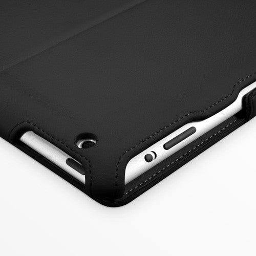 Nero Leather Book Jacket - Apple iPad 4 Case