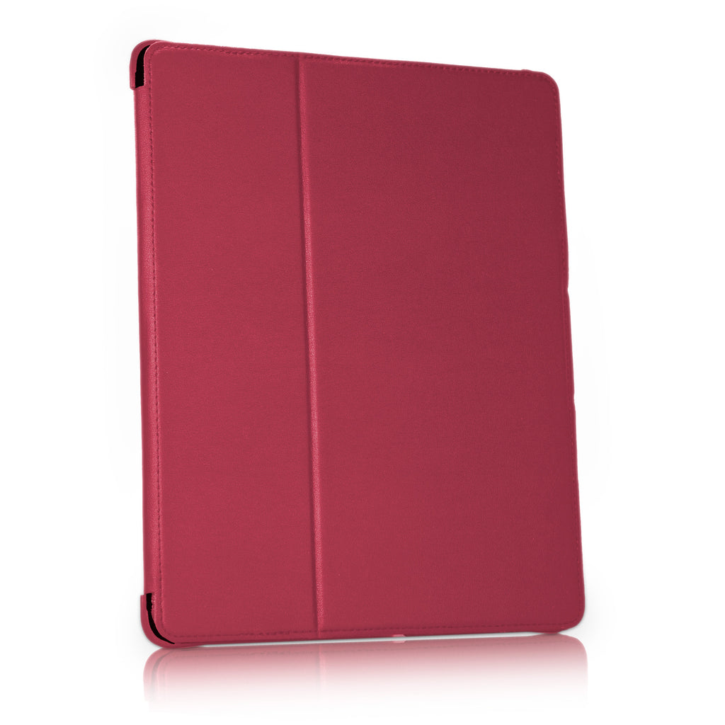 Ardent Red Leather Smart Nuovo iPad Case - Apple iPad 4 Case