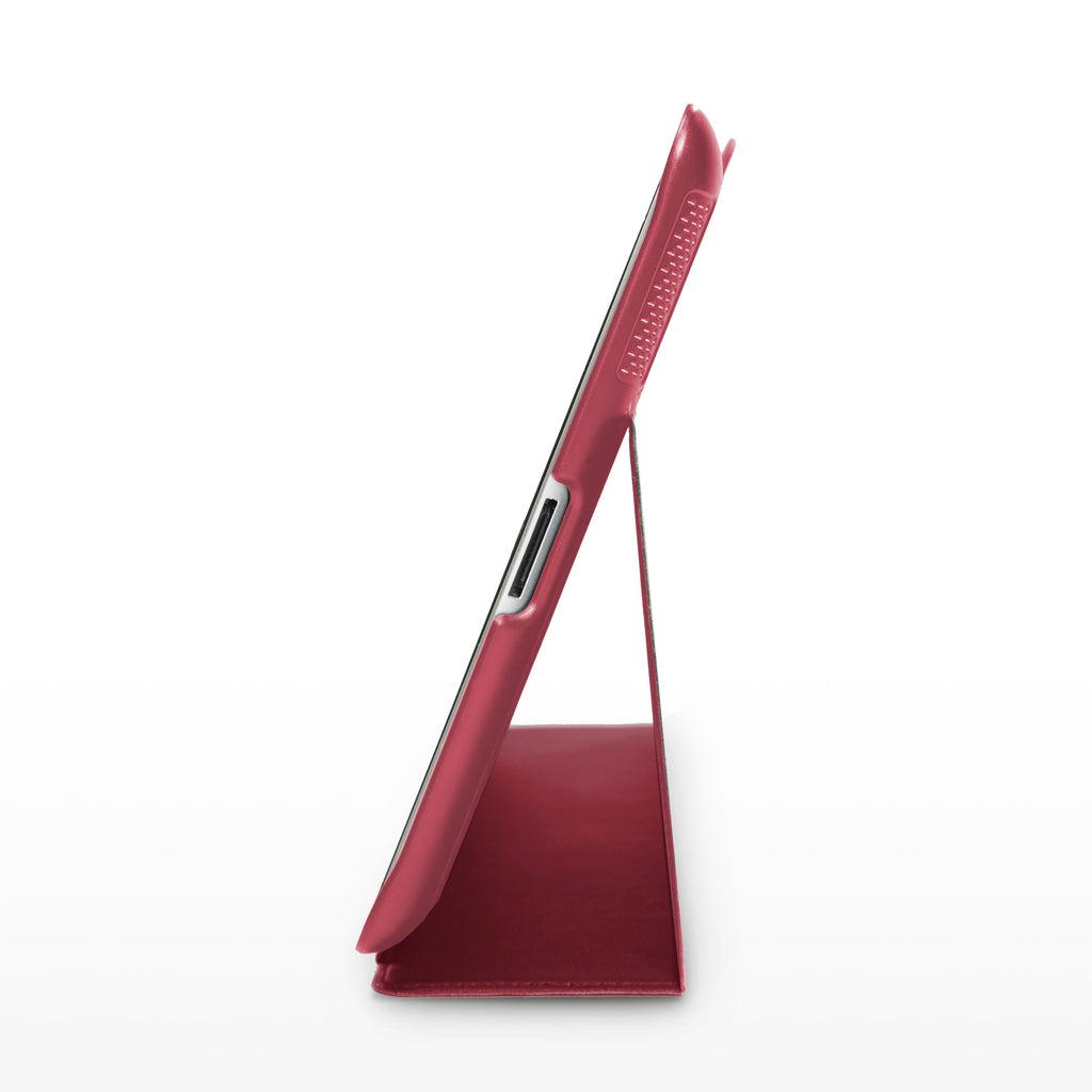 Ardent Red Leather Smart Nuovo iPad Case - Apple iPad 4 Case