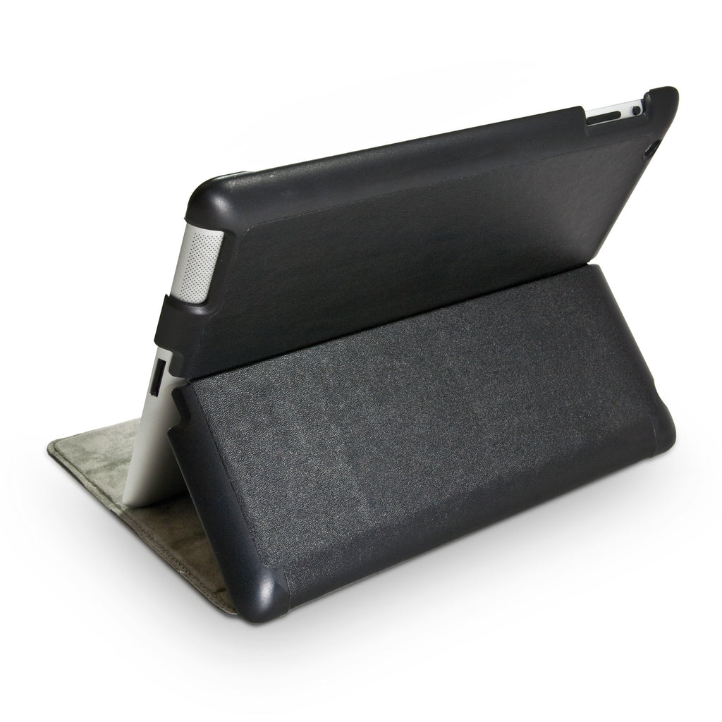 Nero Leather Smart VersaView Case - Apple iPad 4 Case