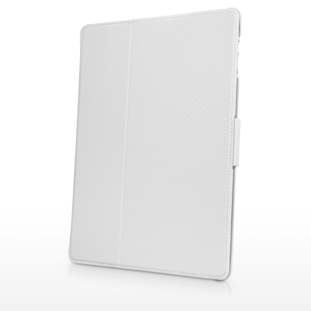 Winter White Leather Smart Nuovo iPad Case - Apple iPad 3 Case